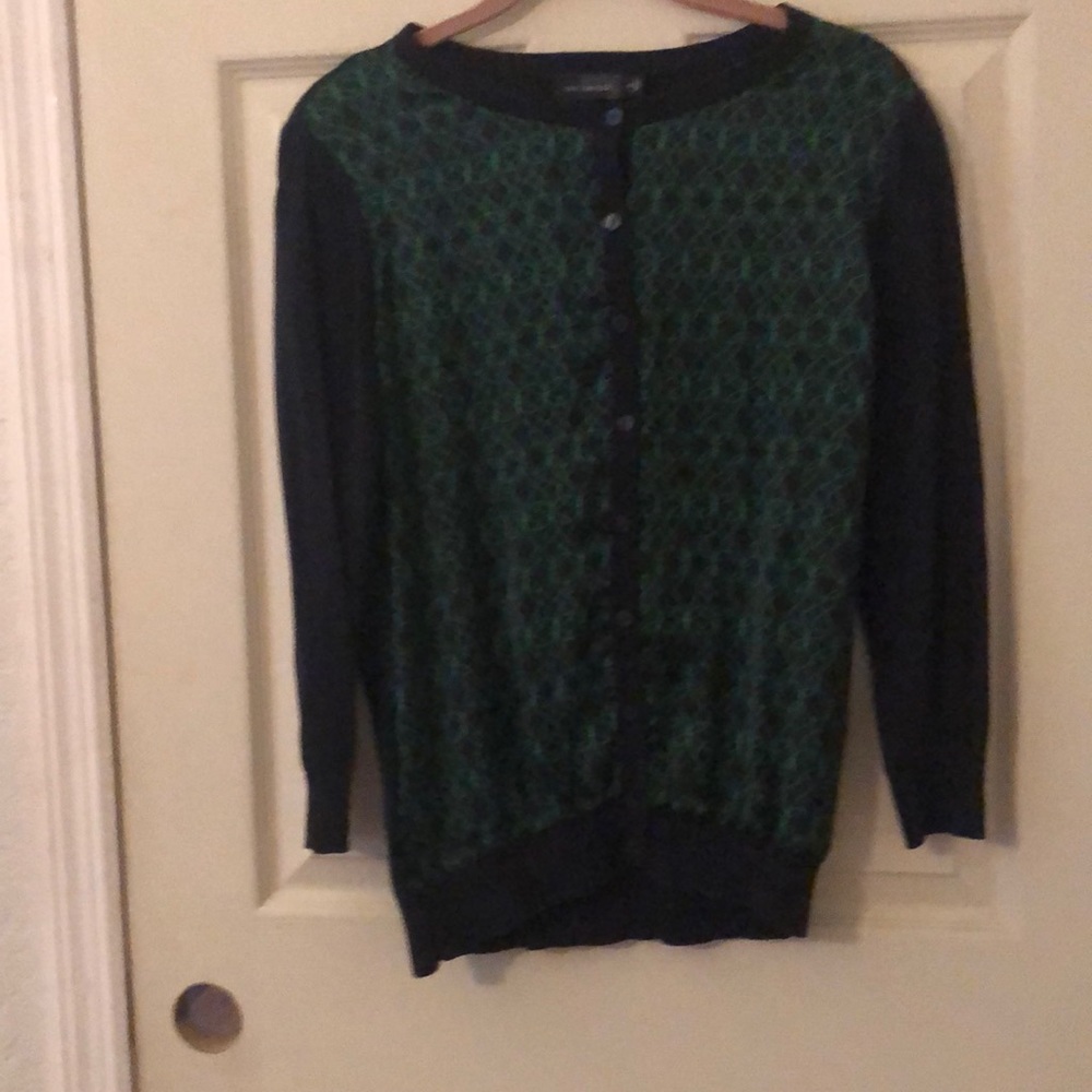 Navy cardigan